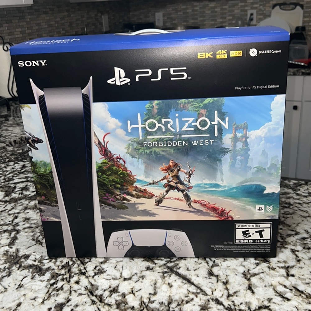 Brand new PS5 no disc version factory sealed never been opened!!!!